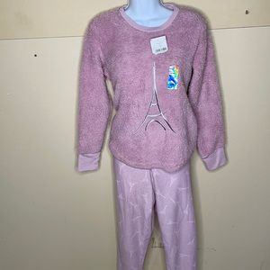 Fleece pajama set